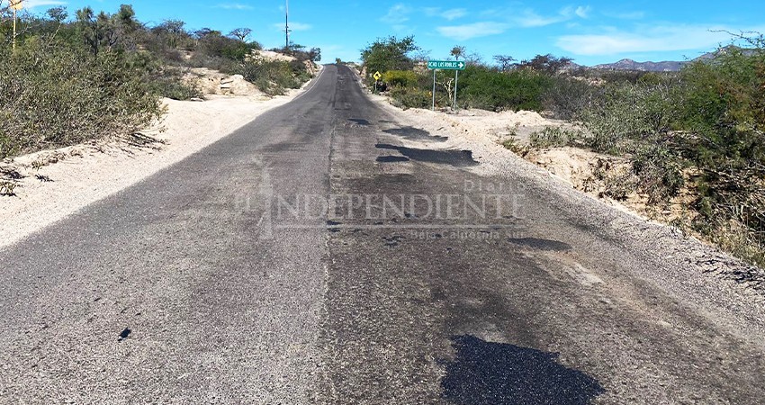 Sin recursos la SICT para reparar carreteras federales de BCS: Castro Cosío