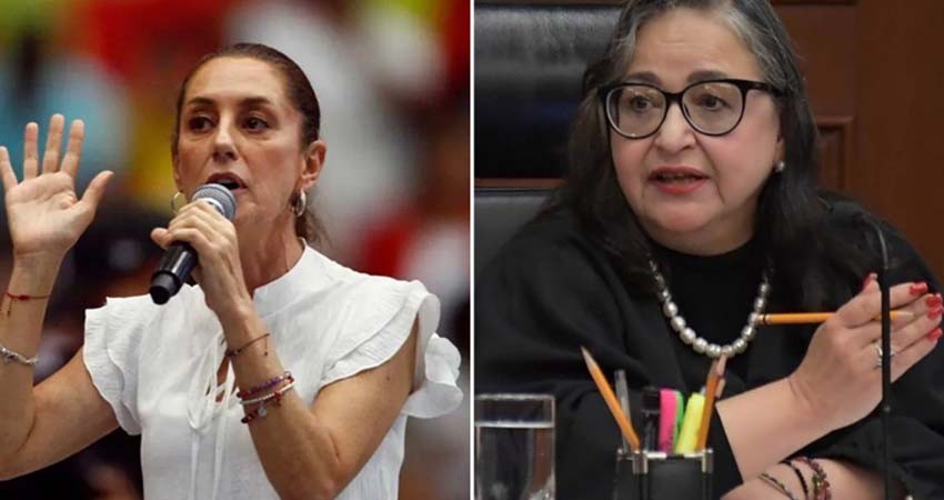 Sheinbaum descarta reunirse con la ministra presidenta de la Corte