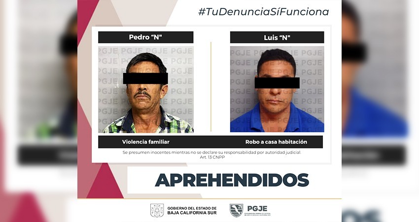 Cumplimenta PGJE dos mandamientos judiciales contra probables responsables de delito