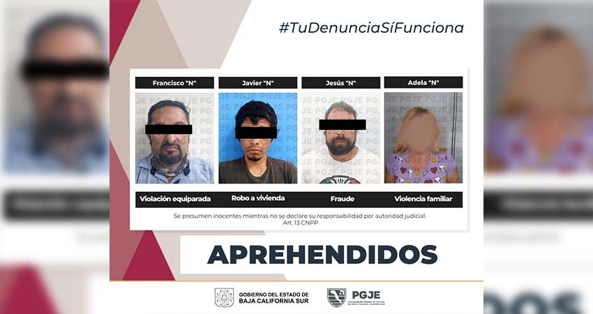 Cumplimenta PGJE cuatro mandamientos judiciales contra probables responsables de delito