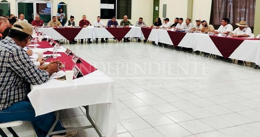 Sesiona consejo de pesca y acuacultura de BCS en Comondú