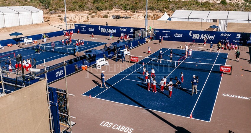 Construcción de canchas de tenis por parte de Mextenis sigue en pie: Regidor