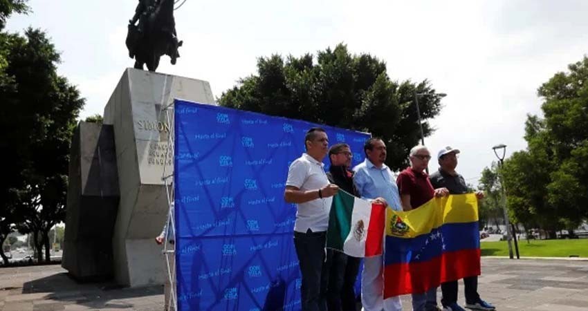 Venezolanos en México defienden ‘triunfo’ de la oposición y anuncian movilizaciones