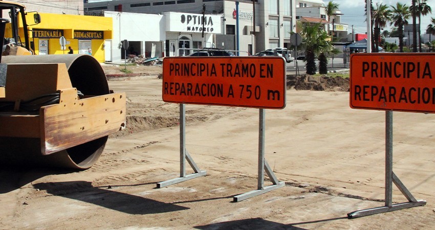 Más de 61 mdp invertirá el gobierno de BCS en nuevas pavimentaciones para La Paz