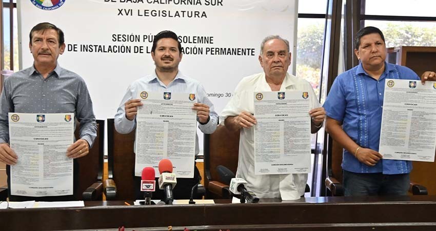 Anuncian las bases de las convocatorias del Concurso Estatal para el Diseño del Logotipo y Lema del 50° Aniv. de creación del Edo. de BCS