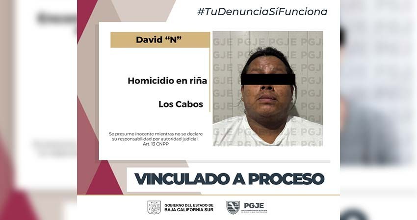 Queda en prisión preventiva David “N” por el delito de homicidio
