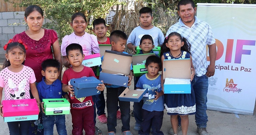 Arranca DIF La Paz el programa “Zapatón 2024”