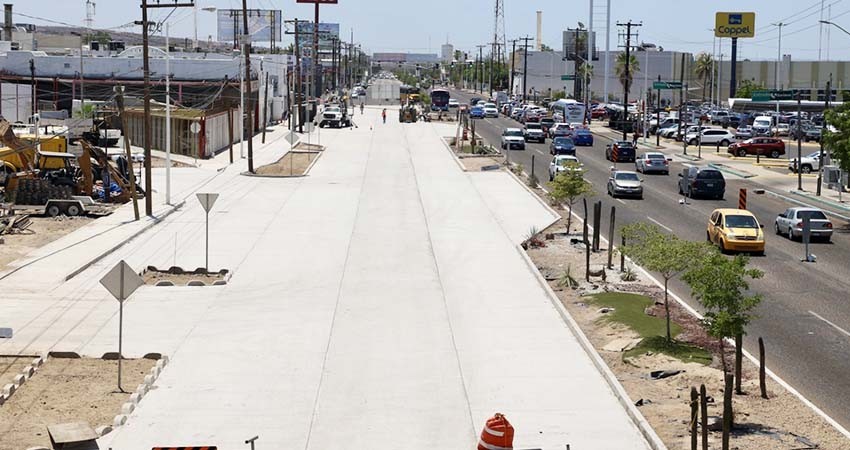Este fin de semana abrirán a circulación los bulevares Agustín Olachea y Forjadores