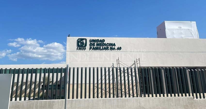 En septiembre culminará la obra de la nueva clínica del IMSS La Fuente en La Paz