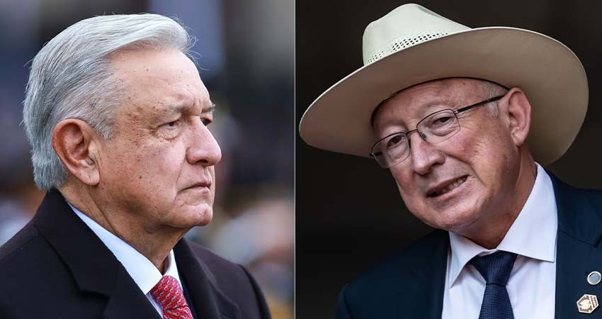 López Obrador pone pausa a relación con Ken Salazar por dichos sobre reforma judicial
