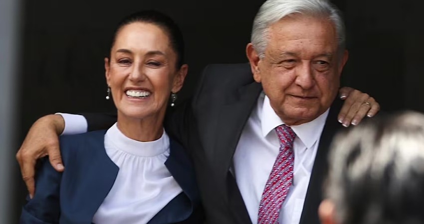 AMLO descarta ruptura con Sheinbaum por reforma judicial