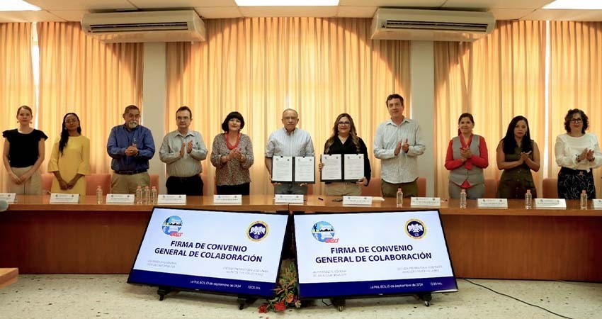 UABCS y Preparatoria Morelos firman convenio de colaboración en materia de derechos humanos y responsabilidad social
