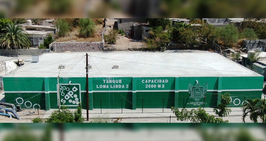 Logra en 3 años OOMSAPAS La Paz ingresar un 40% más de agua a la red