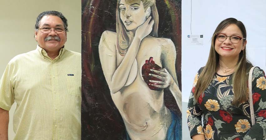 Inauguran en la UABCS la exposición gráfica "Simbiosis" de Scarlett González