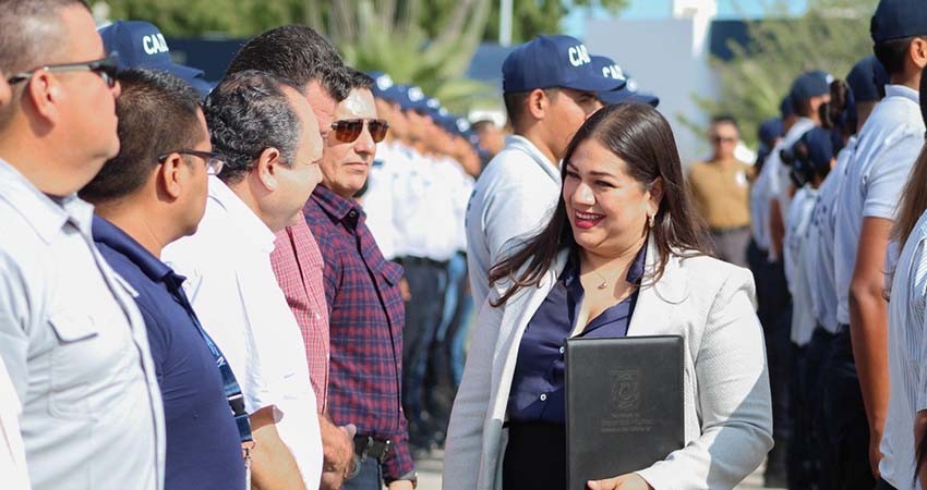 Gabriela Cisneros toma protesta como la nueva Subsecretaria de Seguridad Pública