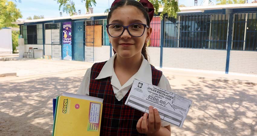 24 de octubre, último día para cambiar los vales de útiles escolares y uniformes