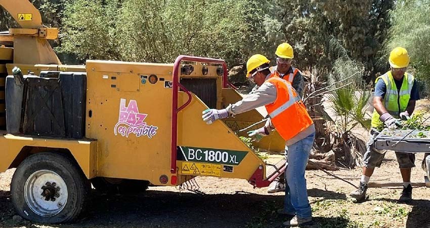 Eco Parque de La Paz establece nueva dinámica para generar mulch