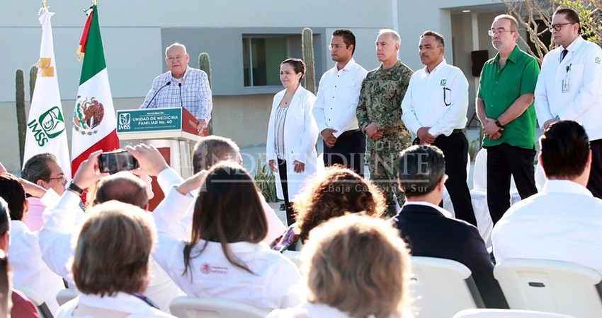 Inauguran en La Paz la nueva clínica familiar No.40 La Fuente