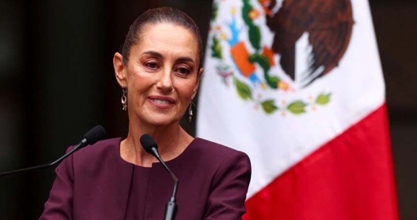 Sheinbaum dice estar "lista y fuerte" en cierre de gira con AMLO en Tren Maya