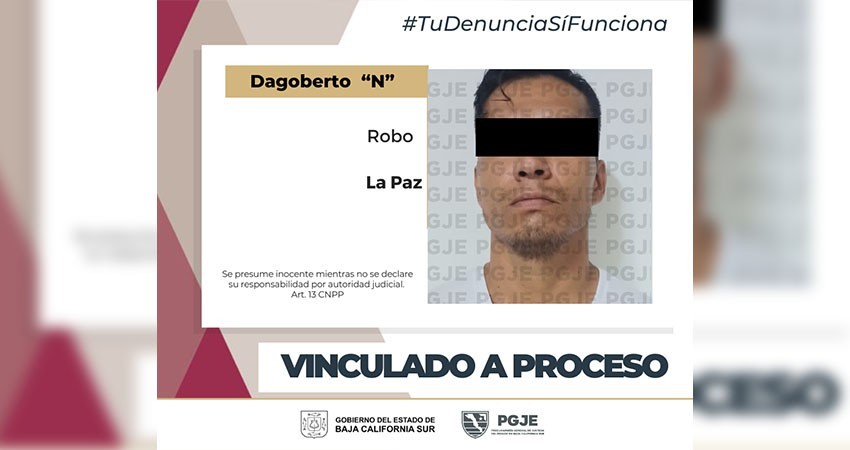 Vinculan a proceso a Dagoberto “N” por el delito de robo a tienda departamental