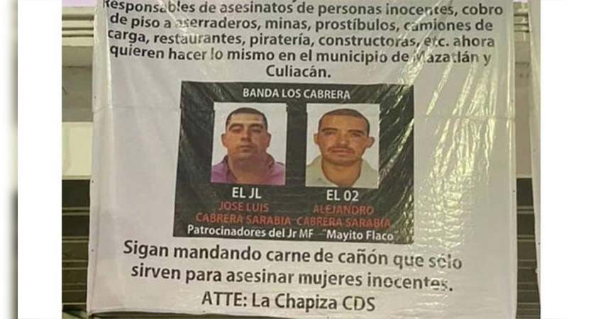 Crimen organizado deja narcomensaje a Claudia Sheinbaum