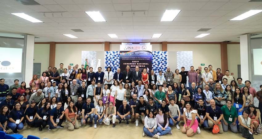 Inauguran el XXIV Congreso Nacional de Geoquímica en la UABCS