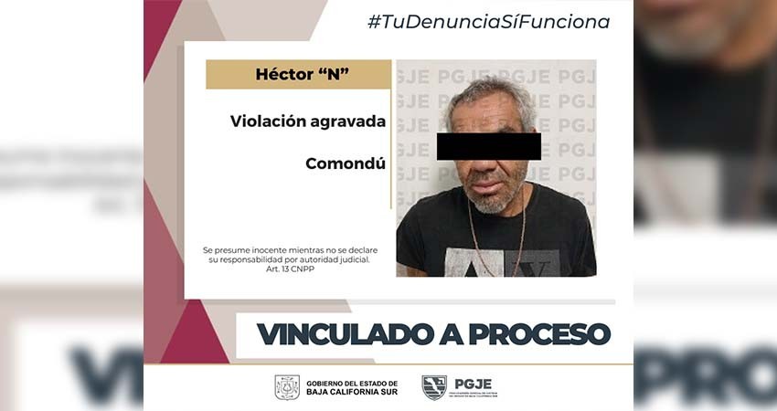 Quedó vinculado a proceso y en prisión preventiva imputado por violación agravada