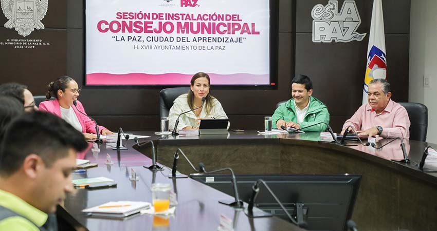 Conforman el nuevo Consejo Municipal “La Paz, Ciudad del Aprendizaje”