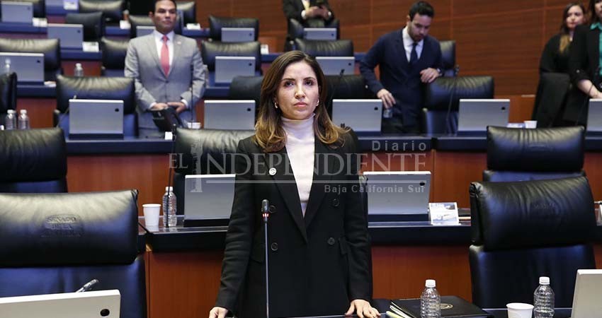 Senado de México guarda un minuto de silencio, para honrar a Yeimi Alondra víctima de feminicidio en Los Cabos