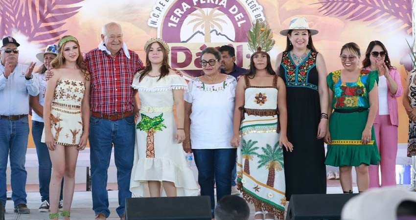 Todo un éxito la primera Feria del Dátil en el Ejido V. Bonfil