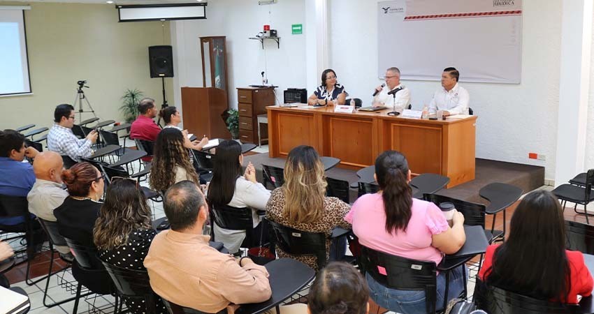 Favorecen desarrollo de habilidades en litigación para el personal operador del SJP