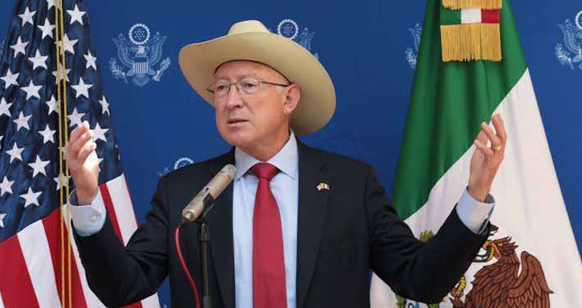 A embajador de EU le sorprende que México no celebre captura de ‘El Mayo’