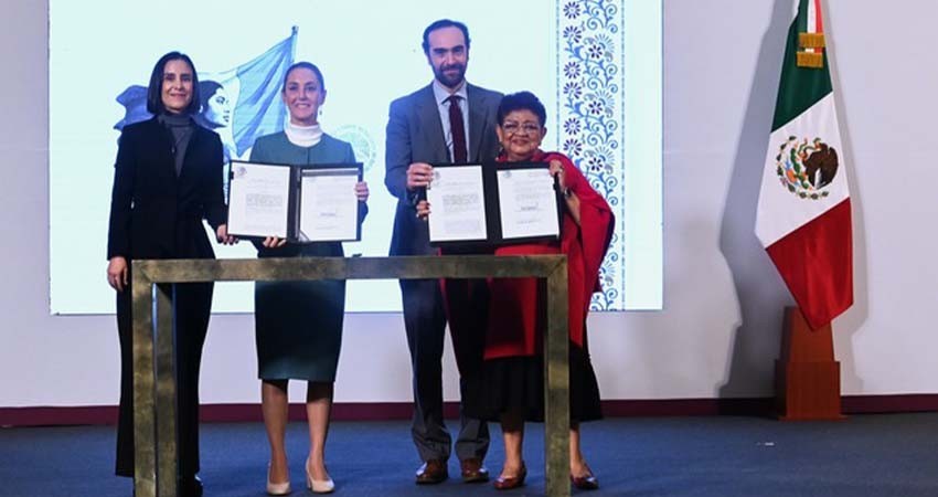 Sheinbaum firma decreto para que Pemex y CFE regresen a ser empresas públicas