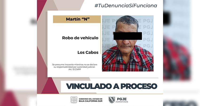 Fue detenido Martin “N” por el delito de robo a vehículo