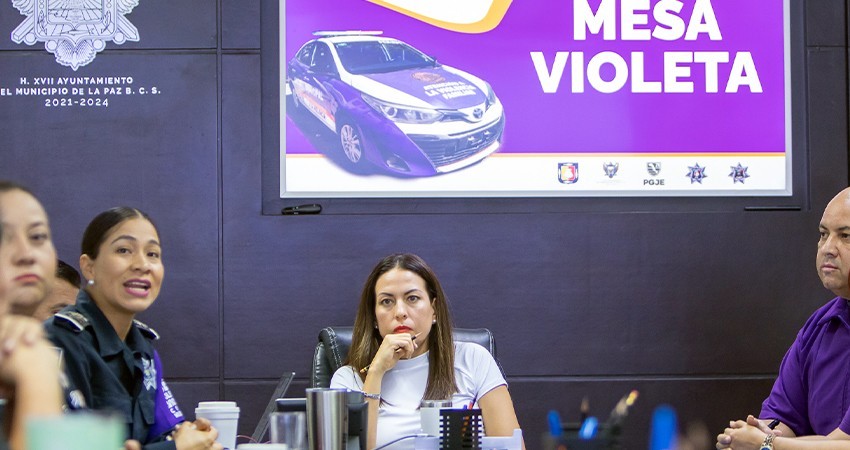 Congreso de BCS exhorta a municipios a replicar la “Mesa Violeta” impulsada por Milena Quiroga
