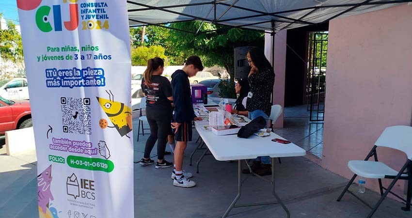 Invita el IEE BCS a participar en la décima consulta infantil y juvenil 2024