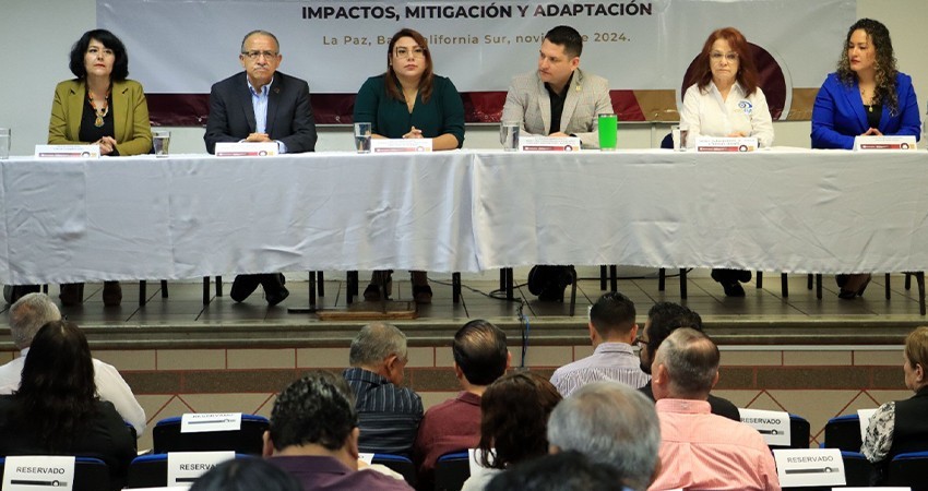 UABCS es sede del Foro Estatal “Cambio Climático en BCS: Impactos, Mitigación y Adaptación”