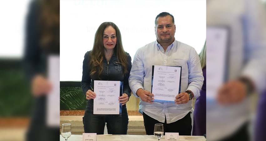 Gobierno de BCS y Fundación Letty Coppel firman convenio para fortalecer tejido social