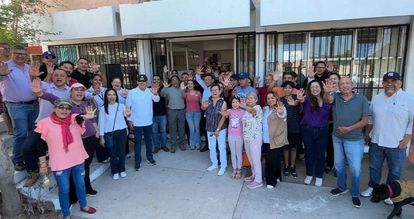 Inaugura grupo amigos para el bienestar salón de usos múltiples en El Pedregal