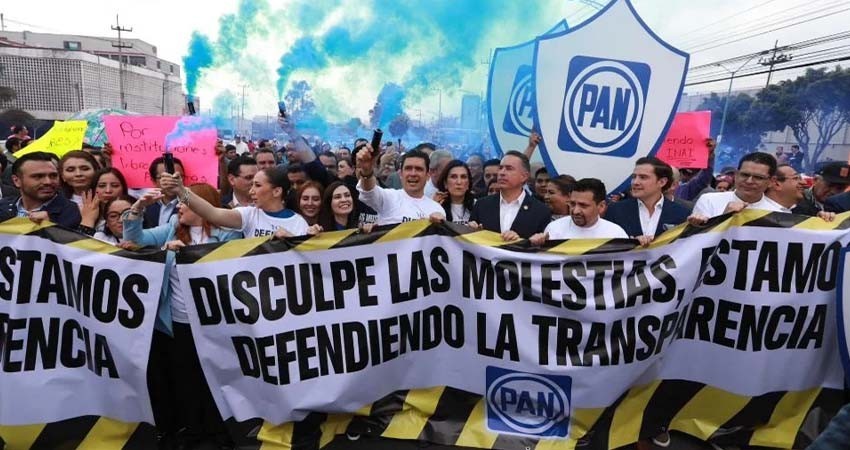 Anuncia PAN “resistencia civil” por desaparición del INAI y órganos autónomos