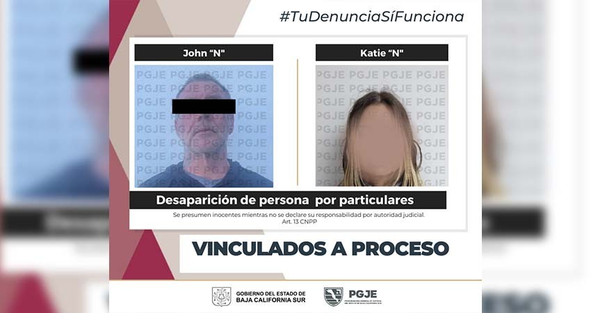 Vinculan a proceso y prisión preventiva justificada contra dos imputados por desaparición cometida por particulares