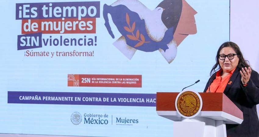 Gobierno de México presenta 10 compromisos contra la violencia de género