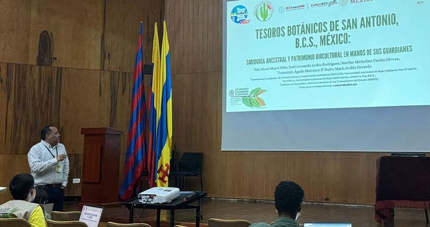 Académicos de la UABCS participan en Congreso Colombiano de Botánica