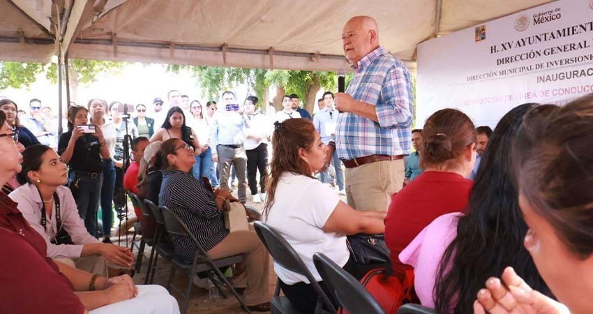 Entrega Castro Cosío el nuevo cárcamo de rebombeo “La Sanluqueña” en Los Cabos