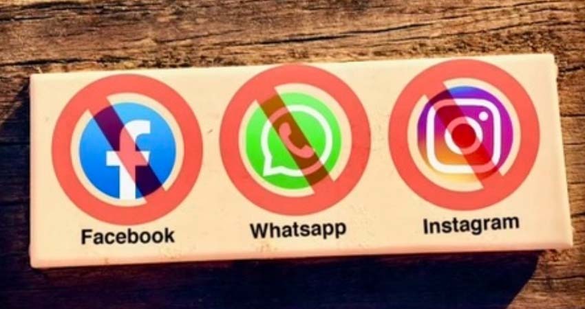 Reportan caída de WhatsApp, Facebook e Instagram