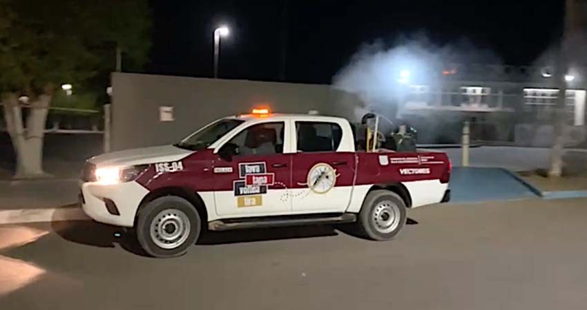 Cerrará salud el 2024 con más de 68 mil hectáreas fumigadas contra el mosco del dengue