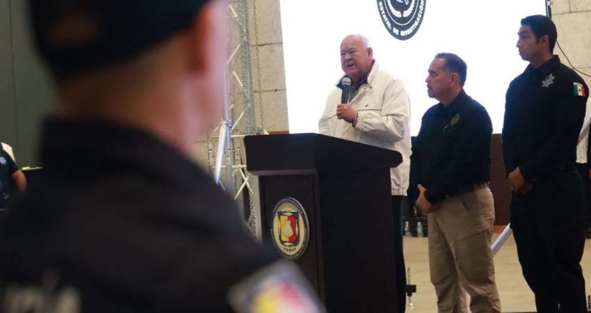 Reconoce Castro Cosío a elementos de las fuerzas de seguridad por su servicio a BCS