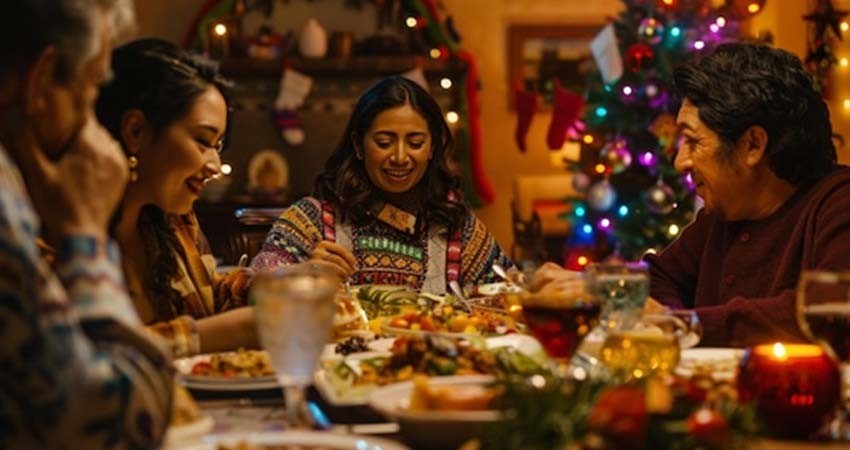 Mexicanos aumentan hasta 5 kilos durante fiestas decembrinas