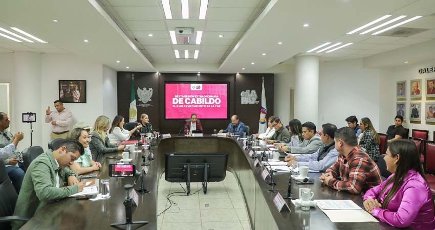 Por unanimidad aprueba Cabildo de La Paz el Presupuesto de Egresos 2025