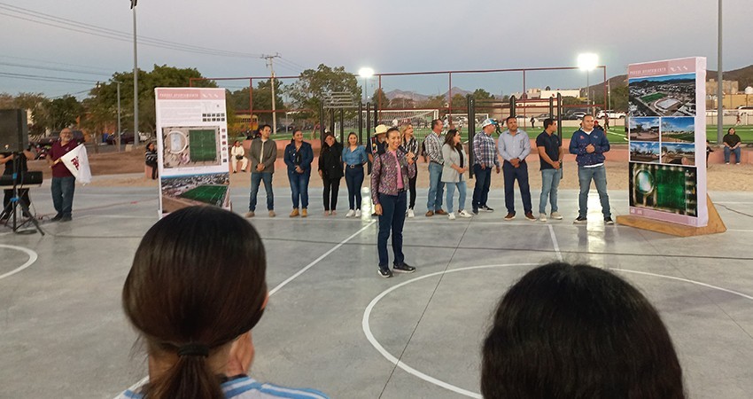 Inicia el año Milena Quiroga con la inauguración de dos parques recreativos